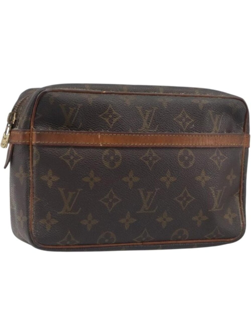 LOUIS VUITTON Monogram Compiegne 23 Clutch Bag M51847